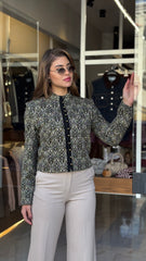 بليزر زيتي واسود