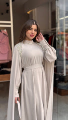 عباي بيج مسكرة- خرز شك ايد